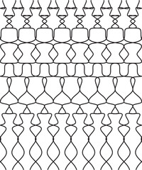 seamless pattern with black and white lines