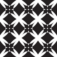 black and white seamless pattern