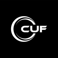 CUF Logo Design, Inspiration for a Unique Identity. Modern Elegance and Creative Design. Watermark Your Success with the Striking this Logo.