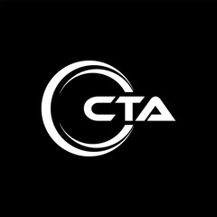 CTA Logo Design, Inspiration for a Unique Identity. Modern Elegance and Creative Design. Watermark Your Success with the Striking this Logo.