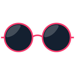 Flat Glasses Vector