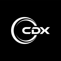 CDX Logo Design, Inspiration for a Unique Identity. Modern Elegance and Creative Design. Watermark Your Success with the Striking this Logo.