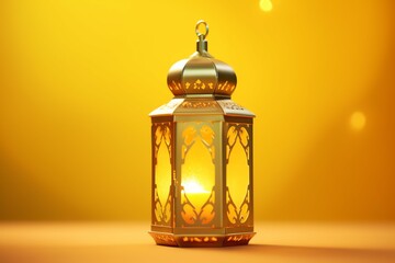 Eid mubarak and ramadan kareem greetings with islamic lantern and mosque. Eid al fitr background