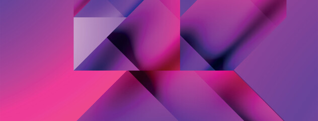 Captivating vector abstraction. Triangles interlock in mesmerizing dance, crafting dynamic geometric backdrop. Fusion of shapes and angles creates artful symphony of modern design