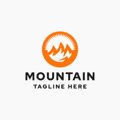 Adventure Mountain Logo Design for business