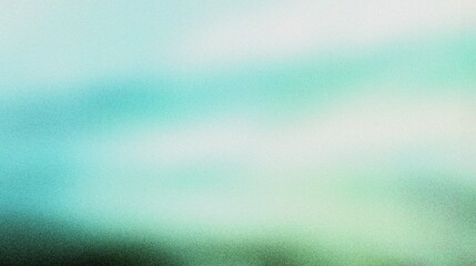 Sage green, Sky blue, Light gray, gradient background with grain and noise texture