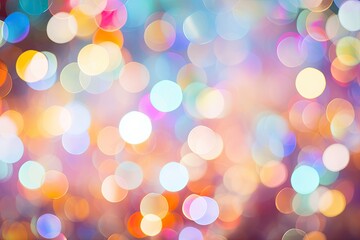 Fototapeta premium abstract background bokeh circles