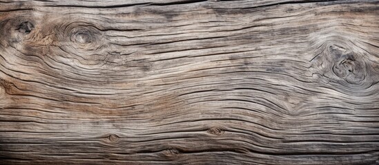 Fototapeta premium A closeup of a piece of hardwood showing the rich brown texture of the wood, resembling a rocky outcrop in a natural landscape