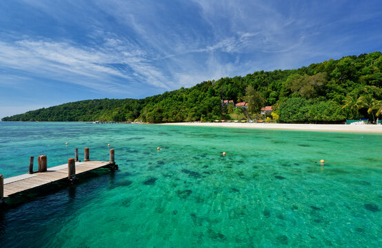Manukan Island in Malaysia