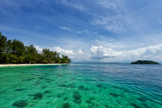 Manukan Island in Malaysia