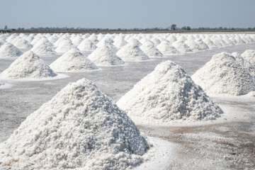Sea salt farming is a traditional way of producing salt in Thailand. It has been practiced for centuries