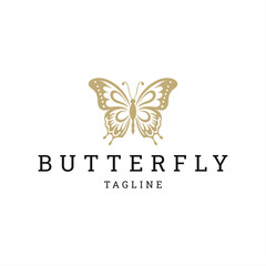 Butterfly logo icon design vector template
