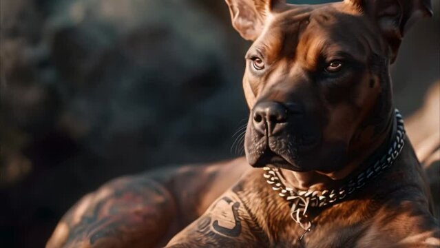 fierce dog Video 4K