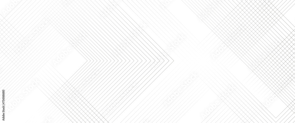 Poster Vector abstract elegant black Transparent background with shiny white geometric lines, modern white diagonal rounded lines pattern.