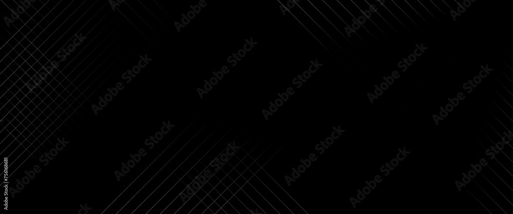 Poster vector black and white line with shiny diagonal line pattern.