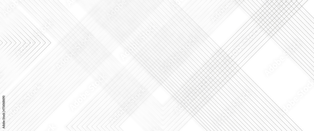 Poster vector white geometric pattern transparent background with diagonal lines design.