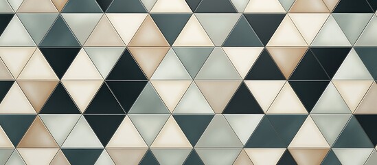 Geometric tiles with a triangle design.Smooth and continuous pattern.Textures for wallpaper.available for download.