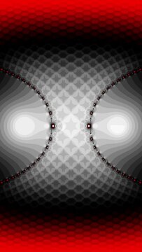 Animated abstract fractal background for YouTube Shorts - looped and tempo synched - perfect for music videos