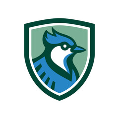 Royal Blue Jay Security Badge 