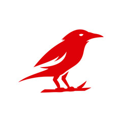 bird raven logo