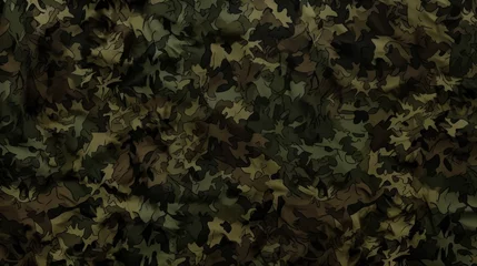 Fototapeten military camouflage background Green and brown military camouflage pattern © ORG