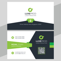 Modern Professional Business Card Design Template