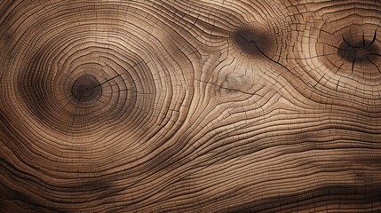 Delve into the organic warmth of a wooden cut texture. Ai Generated - obrazy, fototapety, plakaty