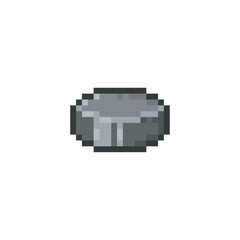 Fototapeta premium hockey puck, sport pixel art
