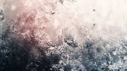 Beautiful grunge white background. Panoramic abstract decorative dark background. Wide angle rough stylish mystic texture wallpaper with copy space for design - generative ai