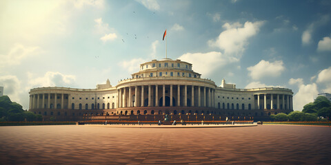 political  national affairs legislative and judicial branch sector background - obrazy, fototapety, plakaty