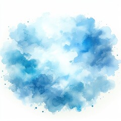 Abstract lite blue watercolour background texture pattern