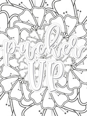 Anti-Valentine's Coloring pages. All these designs are unique Coloring pages for adults and kids. Vector Illustration.