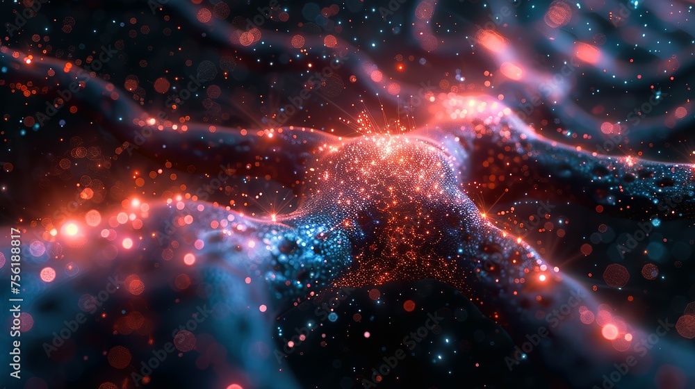 Aufkleber neural circuit and electronic cyber brain in a quantum computing system, artificial intelligence tec