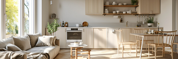 modern Scandinavian kitchen