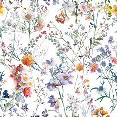 seamless floral background