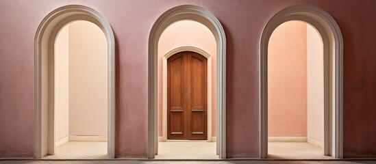 Composition of three doorways