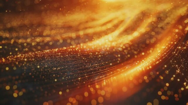 abstract orange and gold background