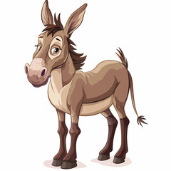 Donkey Clipart Clipart isolated on white background