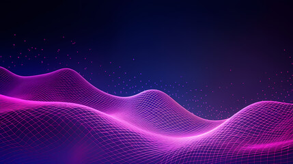 Abstract curve background, dynamic waves