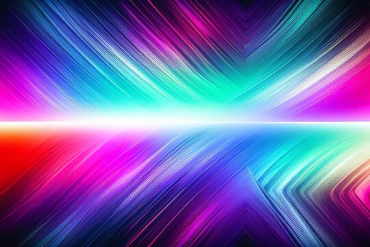 oblique coloured lines abstract neon lights background