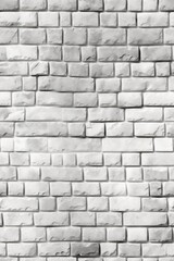 Whitewashed brick wall texture seamless