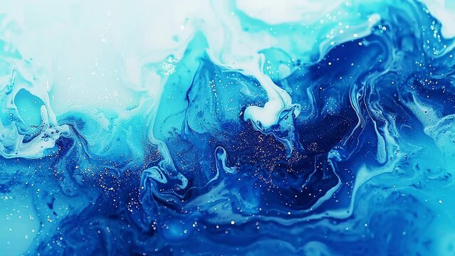 abstract liquid blue pattern ink fluid watercolor creavite design splash flowing effect
