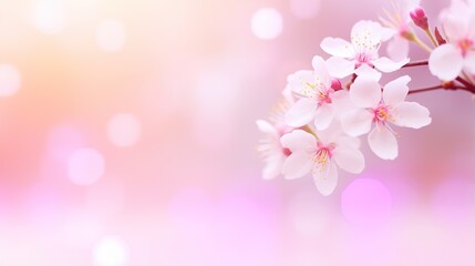 Plum blossoms background