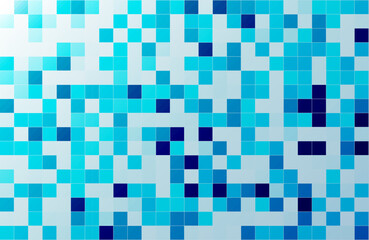 blue mosaic background