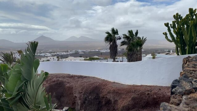 View from LagOmar. It is a house built into an old quarry,Nazaret