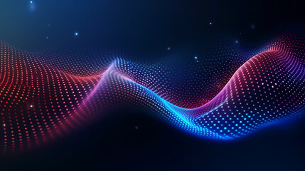 Abstract digital gradient background with shiny screen texture