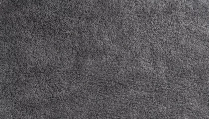Foto op Aluminium Fluffy gray towel texture background © Aarón