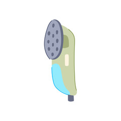 hand garment steamer cartoon vector illustration