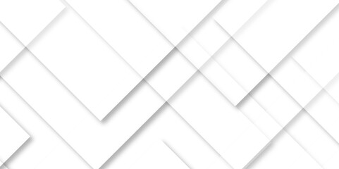 Abstract white background with diamond and triangle shape in modern abstract pattern design .abstract seamless modern white color technology concept geometric white line vector background. - obrazy, fototapety, plakaty