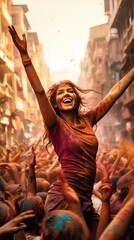 Holi festival, Generative AI